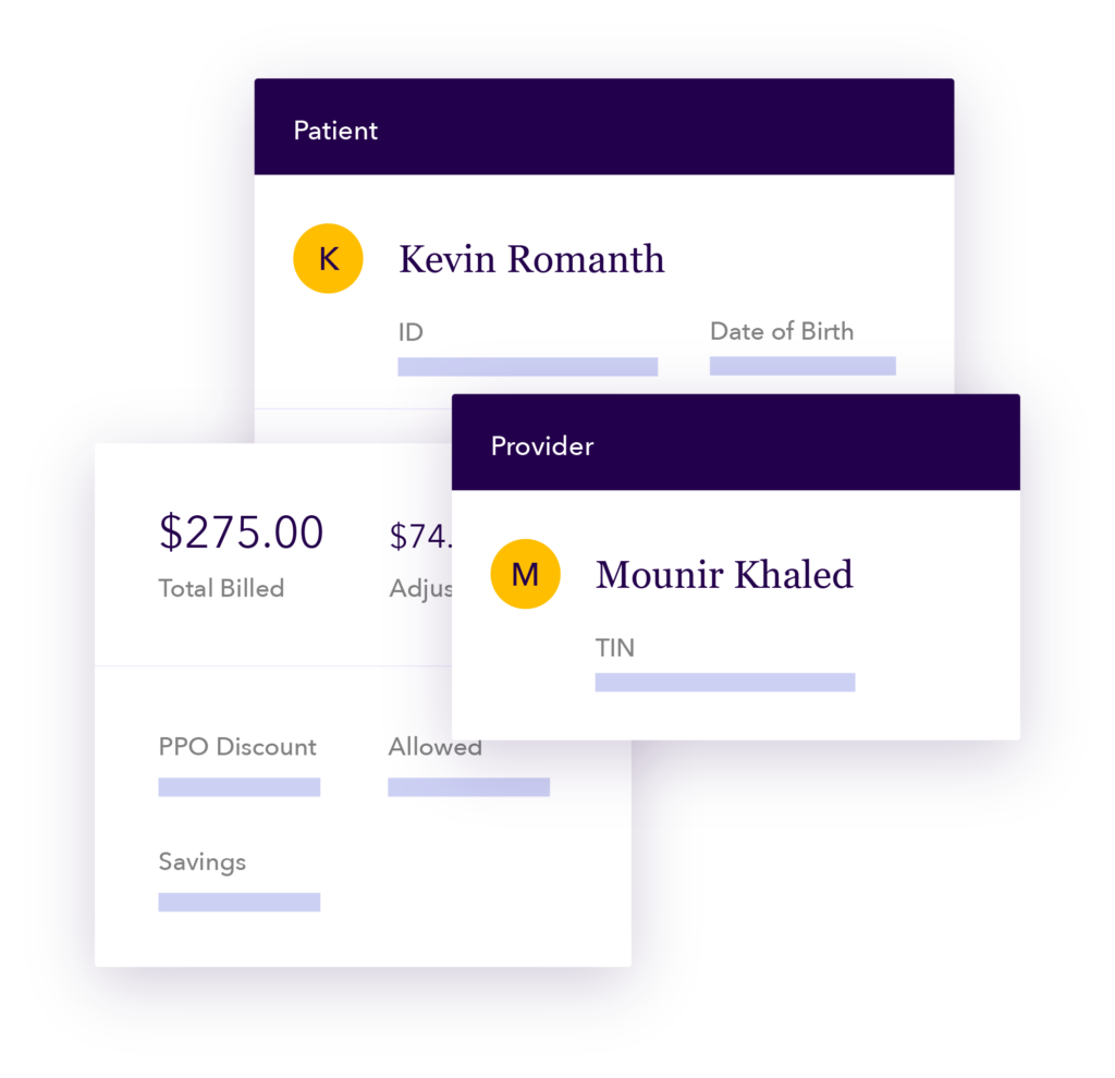 Bill Review Product UI