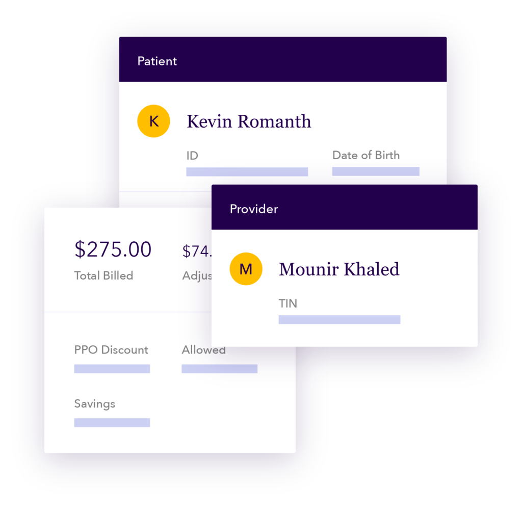 Bill Review Product UI