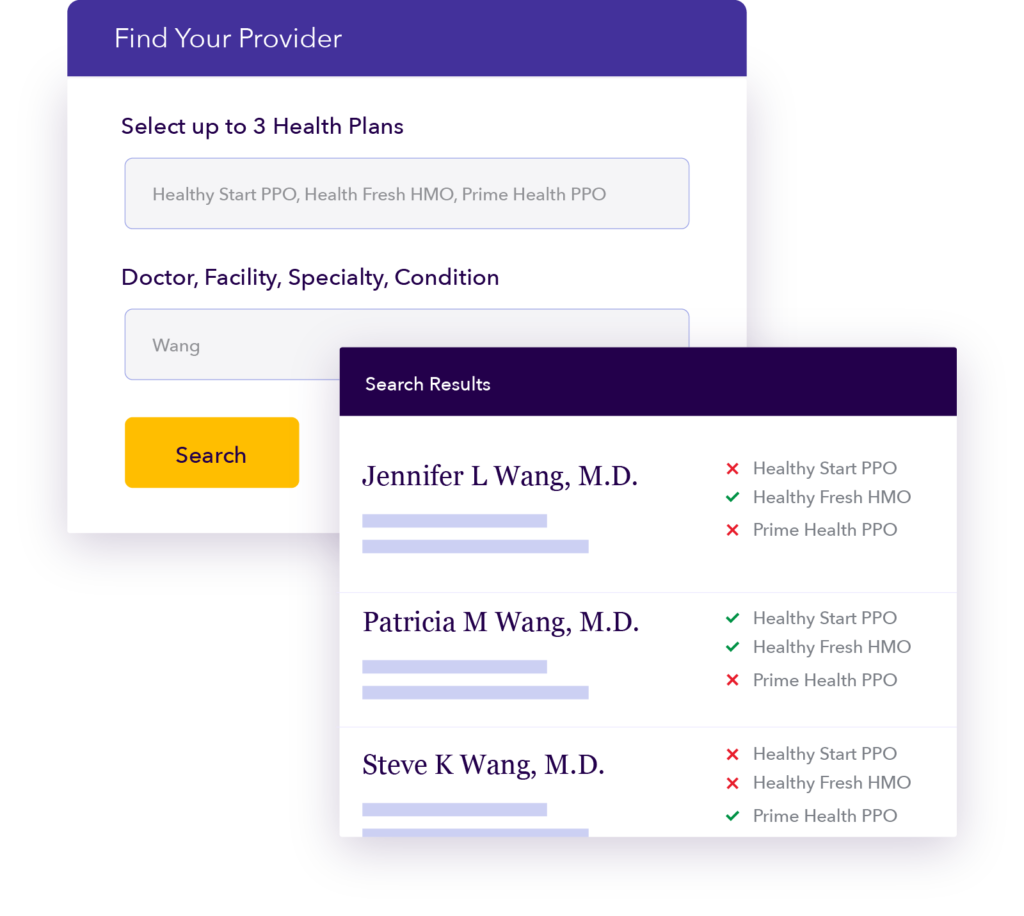 Provider Decision Support UI