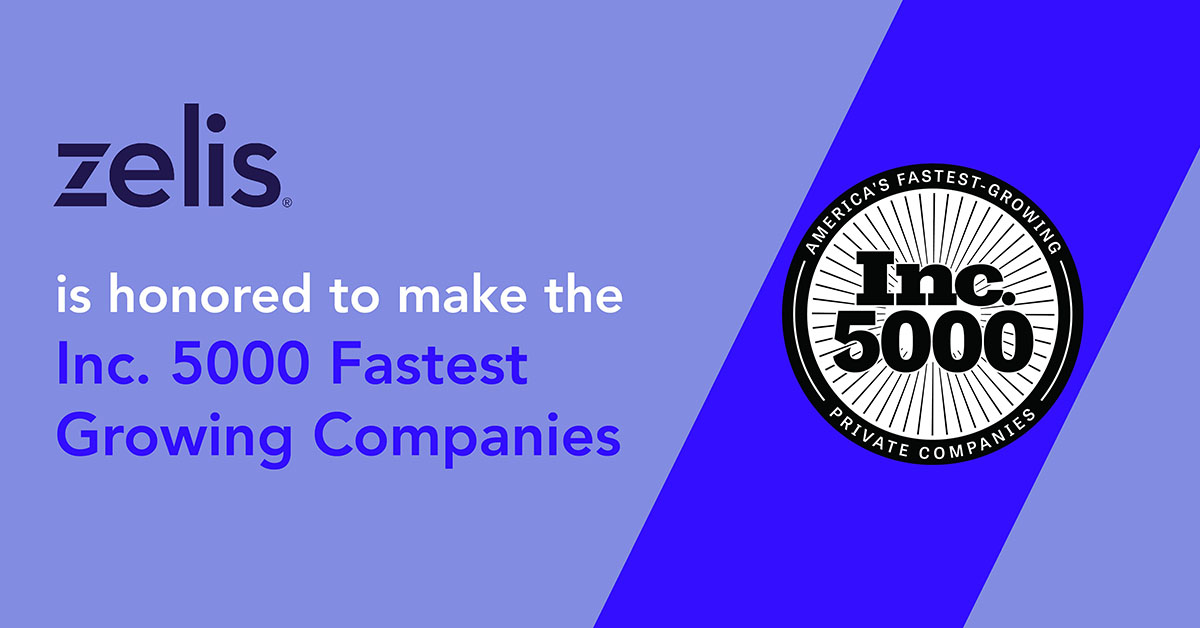 Zelis® Named to Inc. 5000 List of Fastest Growing Companies for the
