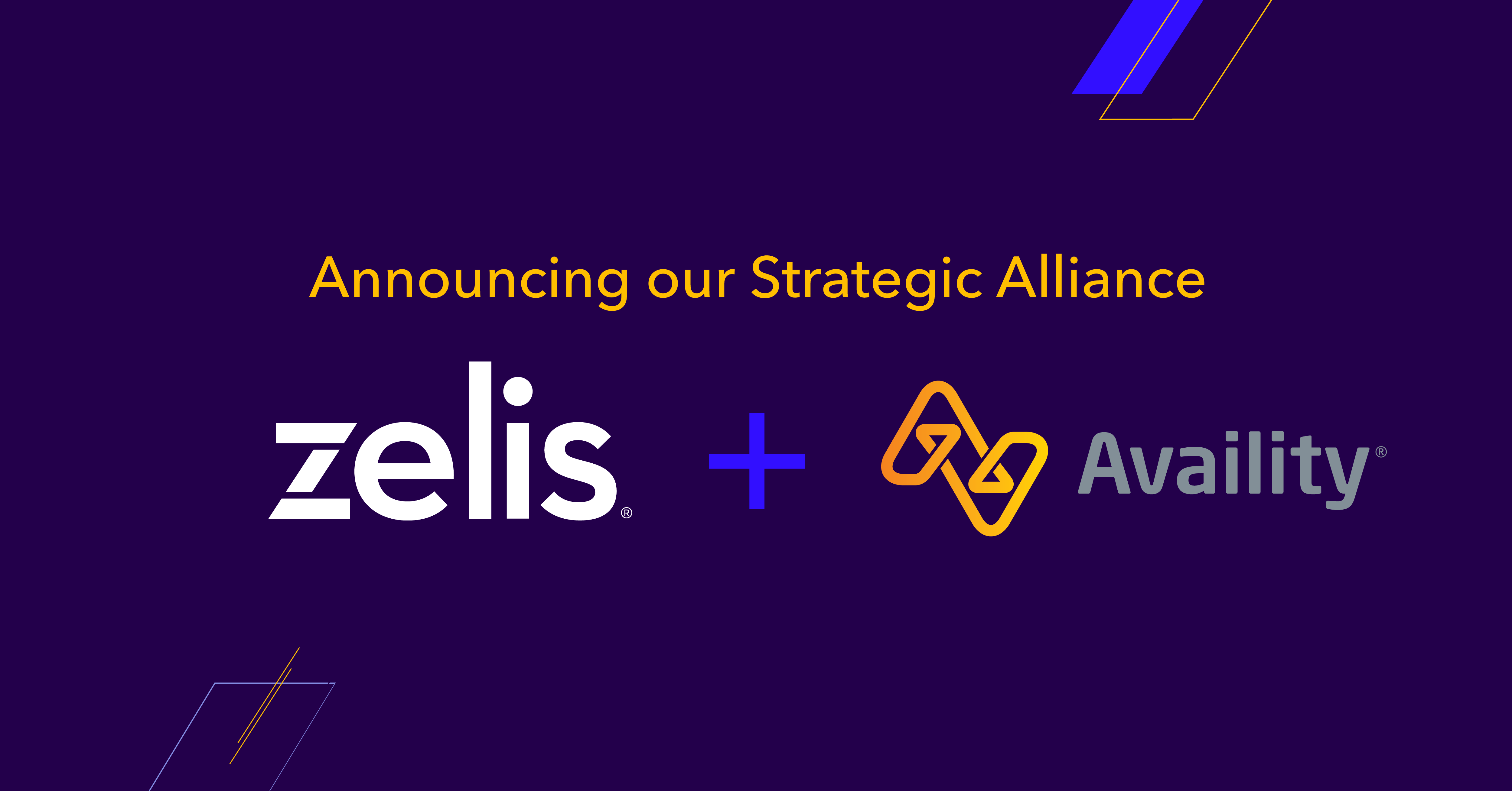 Zelis and Availity® Announce Strategic Alliance