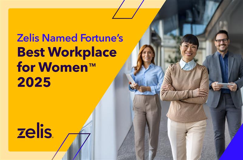 Zelis named Fortune's best workplace for women 2025