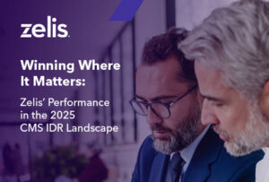 Zelis’ 2025 CMS IDR Performance whitepaper cover